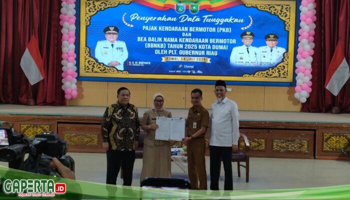 Pemprov Riau Serah Data Tunggak Pajak Kendaraan, Dumai Rp28 M