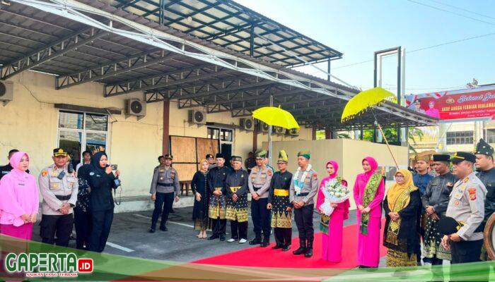 Penyambutan dan Pelepasan Kapolres Dumai, Kental Nuansa Melayu