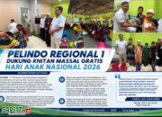 Peringati Hari Anak Nasional Pelindo Regional I Ikut Serta Partisifasi Khitanan Gratis