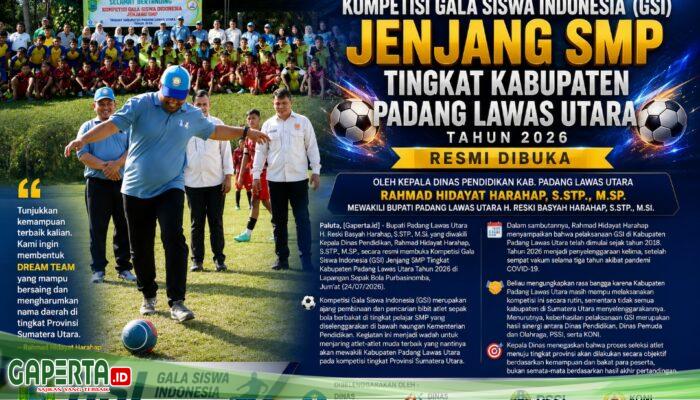 Kompetisi GSI Jenjang SMP  Di Gelar Mencari Atlet – Atlet Muda Terbaik