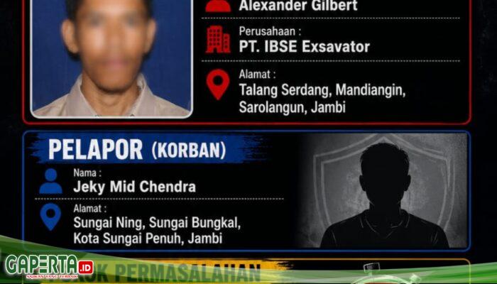 Polda Jambi Didesak Korban Segera Proses Dugaan Penipuan PT IBSE Exsavator