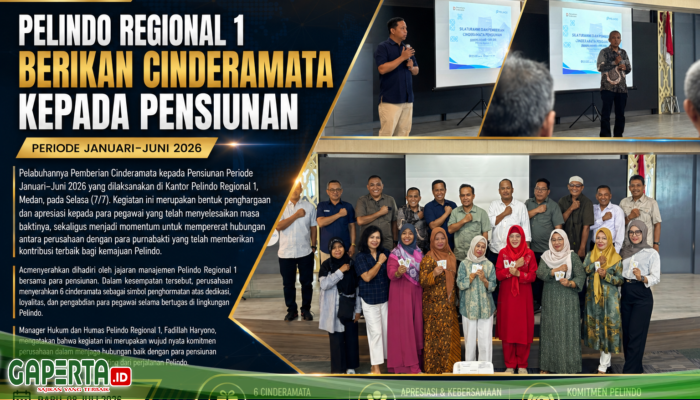 Pelindo Regiona I Tegaskan Komitmennya Selalu Menghargai Insan Pelindo Yang Memasuki Masa Purnatugas
