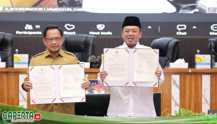 Menteri ATR/Kepala BPN dan Mendagri Teken Surat Edaran Bersama, Verifikasi BPHTB Dipercepat