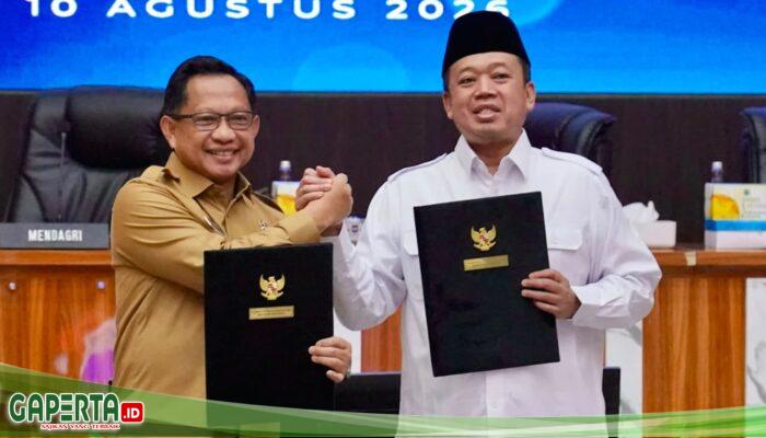 Sinkronisasi Data, Menteri ATR/Kepala BPN dan Mendagri Sepakati Integrasi NIB dan NOP
