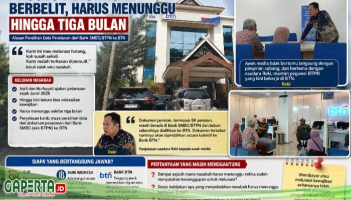 Nasabah Pensiunan di Jambi Keluhkan Proses Pelunasan Pinjaman BTN, Menunggu Sejak Juni