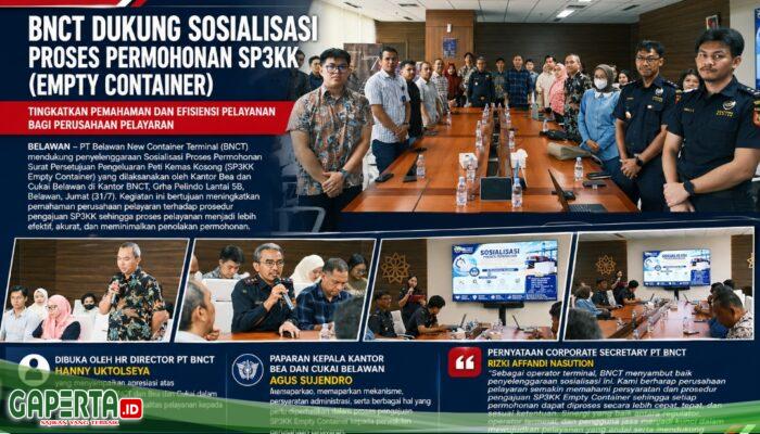 HR.Derector PT BNCT Buka Langsung Kegiatan Acara Sosialisasi Bersama Kantor Bea Dan Cukai