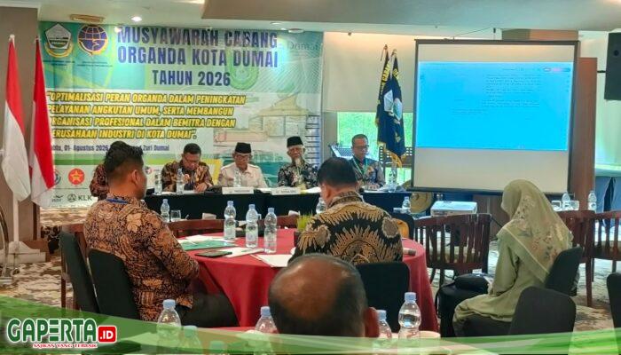 Muscab DPD Organda Dumai, Andi L Bakkara Ketua Terpilih 2026 – 2031