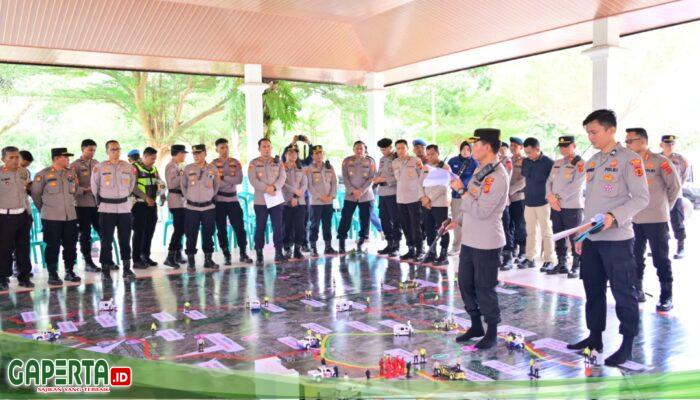 Polda Jambi Matangkan Pengamanan Presisi Merdeka Run 2026 Melalui Tactical Floor Game