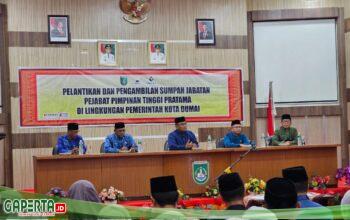 19 Eselon III dan 29 orang Eselon IV Pemko Dumai Mutasi, Ini Daftarnya