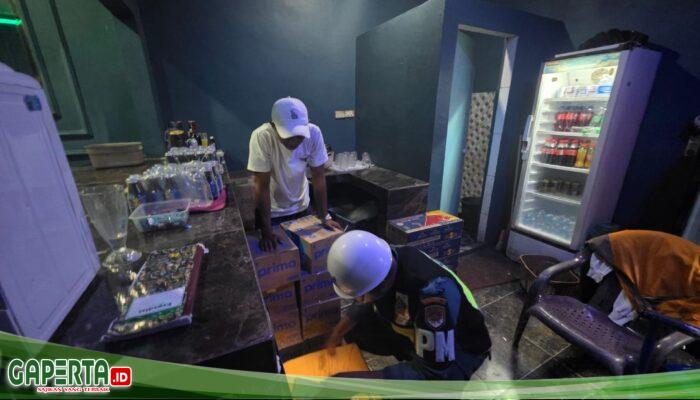 Kodaeral I Belawan Melalui Pomal Gelar Oprasi Ditempat Hiburan Malam Di Kabupaten Langkat Dan Binjai