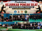 Bupati Kerinci Buka Kejurkab Pencak Silat, Cetak Atlet Muda Tangguh Berprestasi Jadi Target Utama