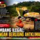 Excavator Barang Bukti PETI Gunung Pentik Dipertanyakan, Forum Wartawan & LSM Kalbar Desak Polisi Buka Status Perkara