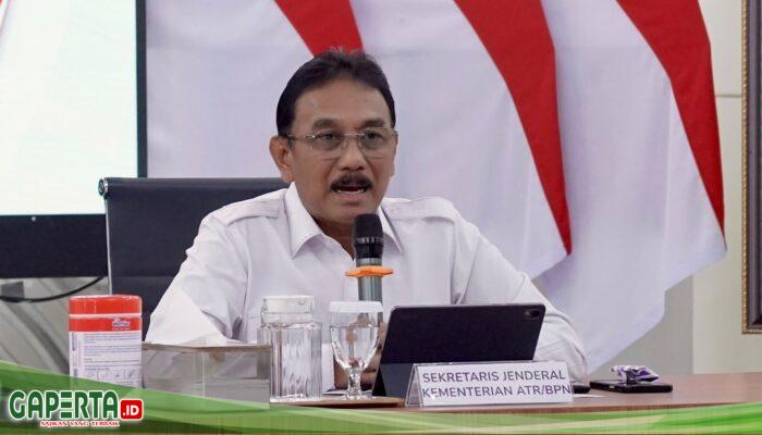 Sekjen ATR/BPN Jelaskan Tiga Transformasi untuk Percepat Layanan Pertanahan