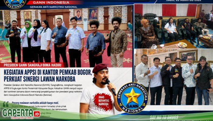 Presiden GANN Sanghajibima Hadiri Kegiatan APPSI di Kantor Pemkab Bogor, Tegaskan Komitmen Perangi Narkoba
