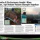 “Hampir Sepekan Melawan Api dengan Peralatan Terbatas, Karhutla Parit Bingkok Tembus 25 Hektare”.