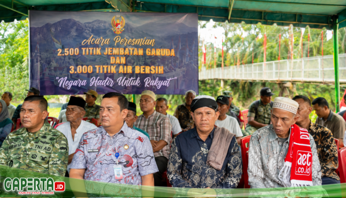 Tiga Jembatan di Paluta Diresmikan, Camat PBT: Semoga Dongkrak Perekonomian Desa