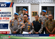 Lima Anggota Polri di Jambi Dijatuhi Sanksi PTDH Terkait Perkara Meninggalnya Brigadir EWS
