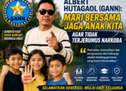 Albert Hutagaol (GANN): Mari Bersama Jaga Anak Kita agar Tidak Terjerumus Narkoba