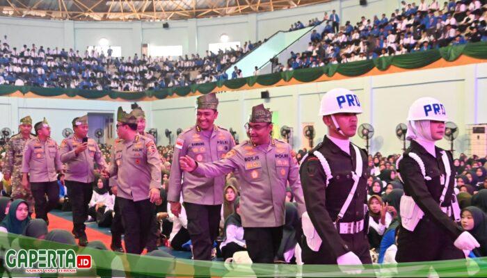 Serdik Sespimti Polri Bekali Mahasiswa UIR Soal Karhutla dan Green Policing