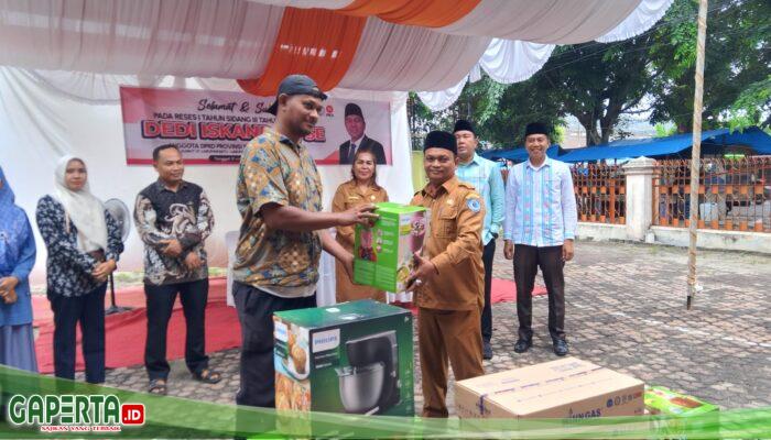 Lurah Bakaran Batu Sampaikan Apresiasi Kepada Dedi Iskandar, Atas Bantuan UKM Bernilai Manfaat Bagi Warga