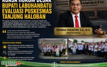 Laporan Polisi Bergulir, Kuasa Hukum Minta Akar Persoalan Puskesmas Tanjung Haloban Ikut Diusut