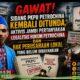 Gawat! Sidang PKPU PetroChina Kembali Ditunda, Aktivis Jambi Pertanyakan Legalitas Hukum Petrochina dan Hak Perusahaan Lokal Yang Belum Dibayarkan