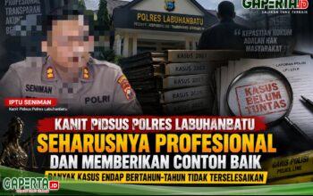 Kanit Pidsus Polres Labuhanbatu Disorot, Penanganan Sejumlah Kasus Lama Dipertanyakan