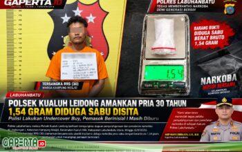 Ungkap Dugaan Peredaran Narkotika, Polsek Kualuh Leidong Buru Pemasok Berinisial I
