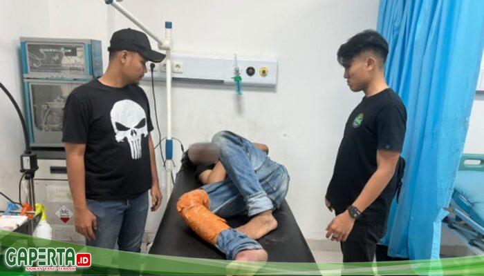 Aksi Curas di Sicanang, Pelaku Bacok Korban dan Rampas Sepeda Motor Ditembak Polres Pelabuhan Belawan Karena Melawan Saat Ditangkap