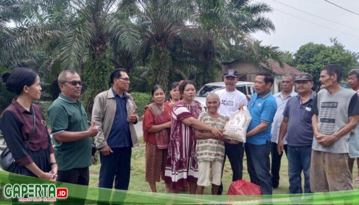FK Batama Labuhanbatu Salurkan Tali Asih kepada Korban Kebakaran di Bilah Barat