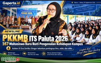 PKKMB ITS Paluta 2026, 167 Mahasiswa Baru Diingatkan: Ilmu Harus Berjalan Bersama Adab dan Etika