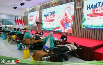 Gelar Aksi Peduli Sesama, Kementerian ATR/BPN Selenggarakan HANTARU Peduli Lewat Donor Darah
