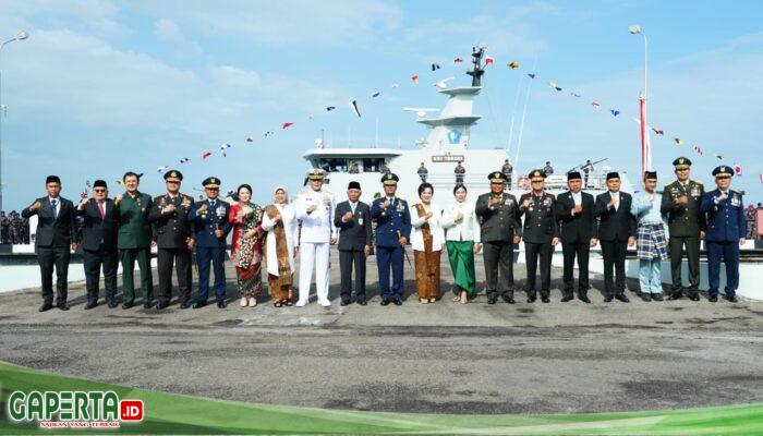 Kodaeral I Laksanakan Upacara HUT Ke 81 TNI Bertempat Di Dermaga  kodaeral I Belawan
