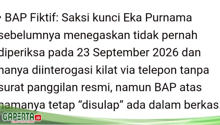 BAP “Siluman”, Pasal Titipan Bareskrim, & Atensi Penuh Komisi Yudisial: Sidang Prapid Kasus Brigpol EWS Bongkar Rekayasa Kasus