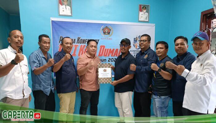 Konferkot PWI Dumai Oktober 2026, Bambang Prayetno Ambil Formulir Pendaftaran