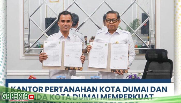 Kantah Dumai dan Bapenda Dumai Perkuat Sinergi Melalui Integrasi Data Pertanahan dan Perpajakan