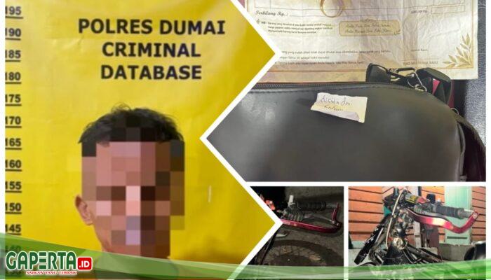 Polsek Bukit Kapur Ungkap Kasus Curat, Satu Pelaku Diamankan