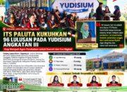 ITS Paluta Kukuhkan 96 Lulusan pada Yudisium Angkatan III, Rektor: Jadilah Agen Perubahan
