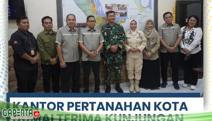 Perkuat Sinergi, Kantah Dumai Terima Kunjungan Lanal