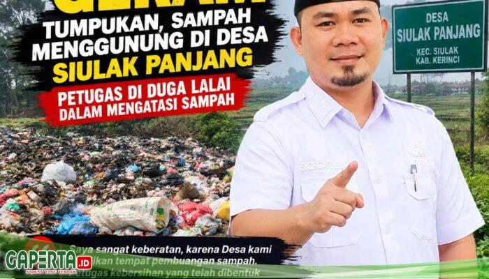 Sampah Menggunung di Jalur Siulak Panjang–Koto Tengah, Kades Al Fikri Geram: Desa Kami Bukan Tempat Pembuangan Sampah!