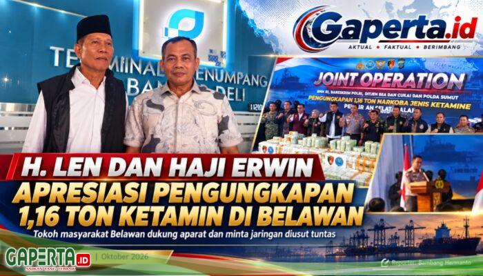 Tokoh Masyarakat Belawan Beri Apresiasi Kepada Aparat! Pengawasan Jalur Laut Diperketat.