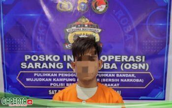 Polsek Dumai Timur Ungkap Kasus Narkotika, 17 Paket Sabu Seberat 26,43 Gram Diamankan